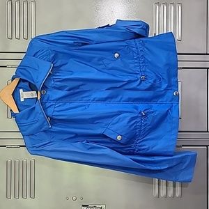 Liz & Co. Royal Blue Windbreaker Size Medium